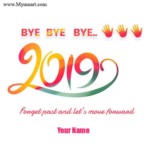 Bye Bye 2019