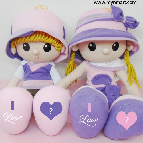 Cute Couple Doll  with Hearts profile picture