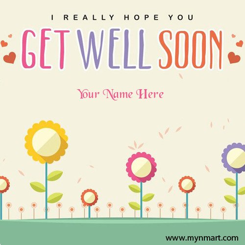 Get Well Soon Wish with greeting