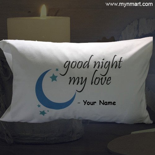 Good Night My Love Pillow
