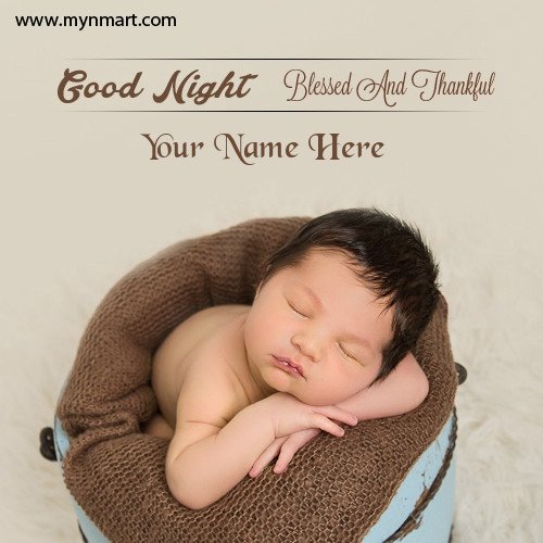 Good Night Wishes With Cute Babies