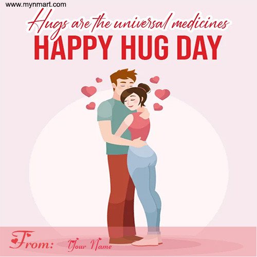 Happy Hug Day - Universal Medicines