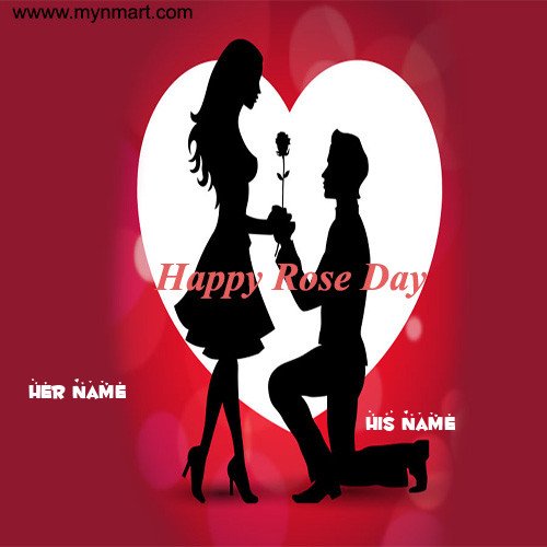 Happy Rose Day - Couple