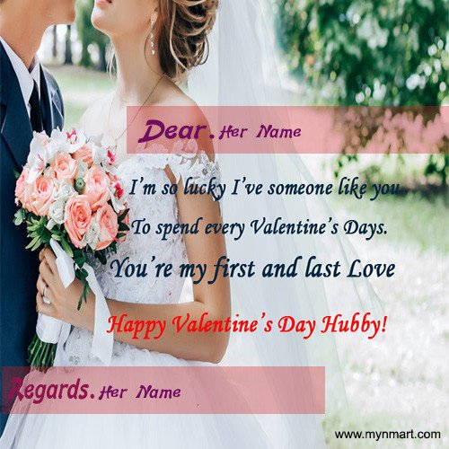 Happy Valentine Day - Hubby