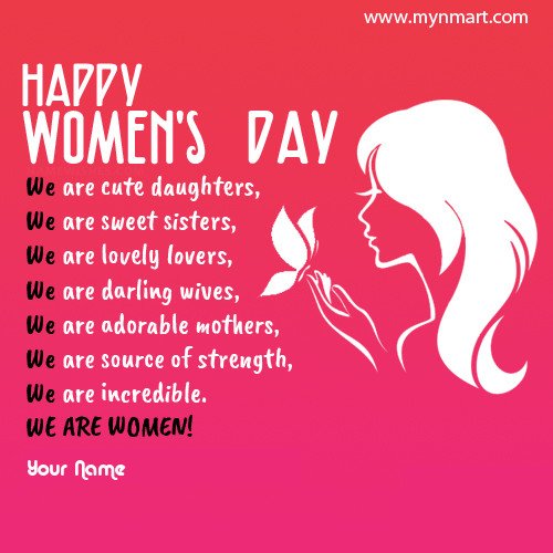 Happy Women's Day With Quotes