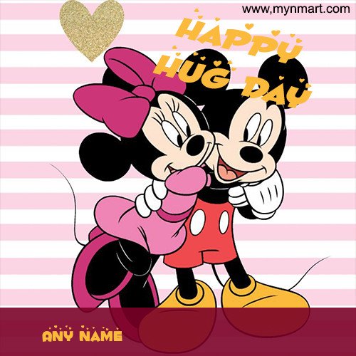 Mickey Hug Minnie